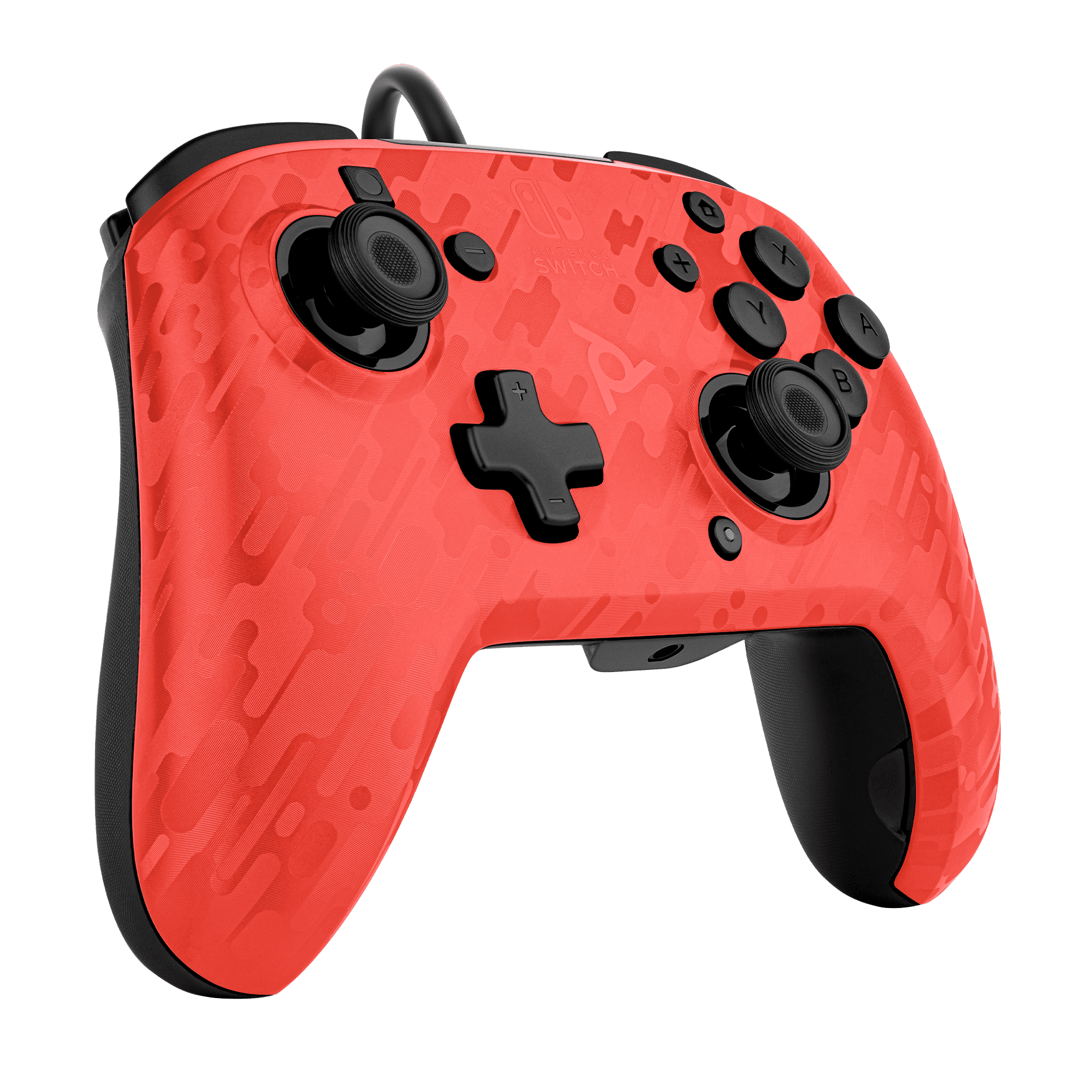 PDP Nintendo Switch Faceoff Deluxe Gaming Controller - Red Camo | NZ Gaming